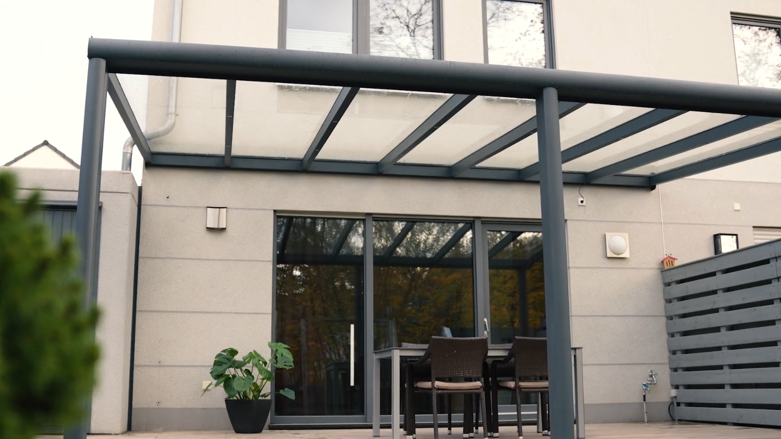 Terrassenãæãâ¼berdachung Nachbar Stimmt Nicht Zu