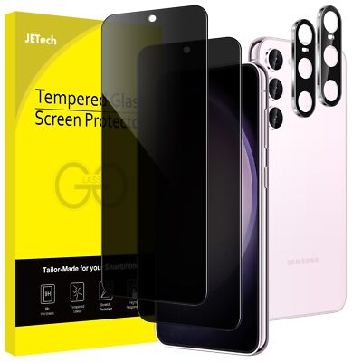 JETech Privacy Screen Protector for Samsung Galaxy S23+ / S23 Plus 5G 6.6-Inch