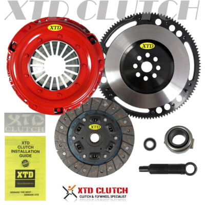 XTD  STAGE 2 CLUTCH & 9LBS FLYWHEEL KIT B18A1 B18B1 B18C1 B18C5 B20B B20Z 