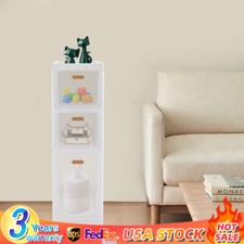 3 Drawers Bathroom Storage Cabinet Freestanding Bedroome Kitchen Organizer Shelf