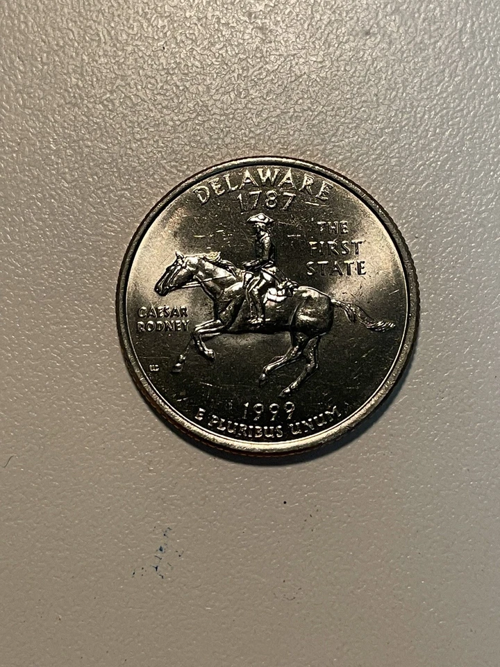 Rare 1999 P Delaware State Quarter (Regular Strike) Original Price Was $4,888 - Image 2 of 2