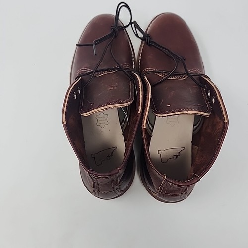 Red Wing 3141 Work Chukka Briar Oil-Slick Leather Boots Shoes Size 7D - Picture 5 of 10