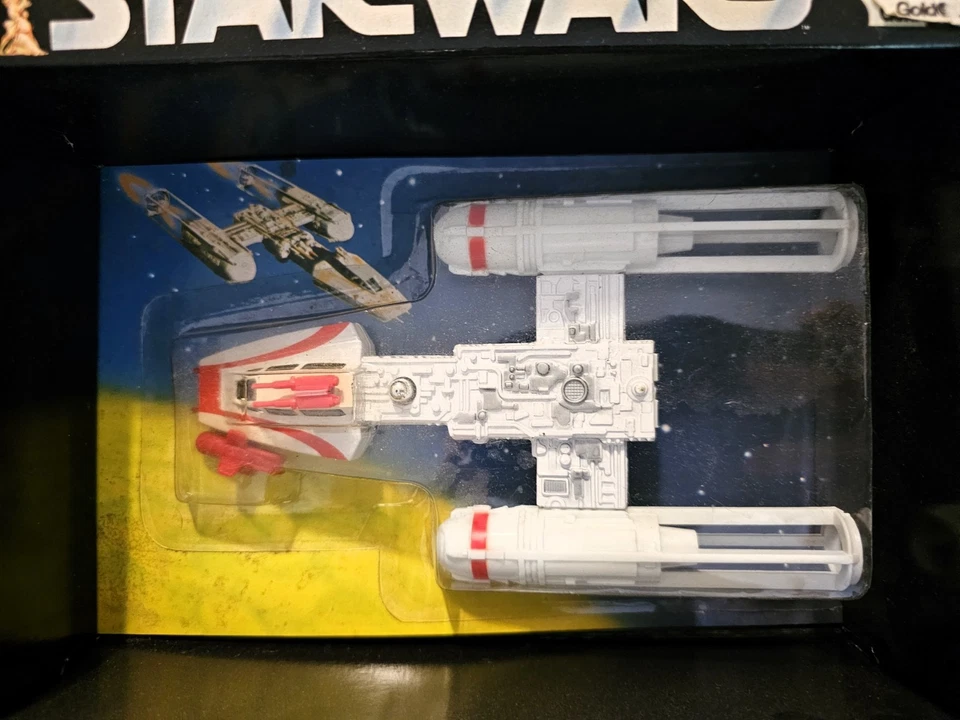 Kenner Star Wars Y-Wing Fighter 1979 metal fundido sellado como nuevo alta calidad Foto 3 de 4