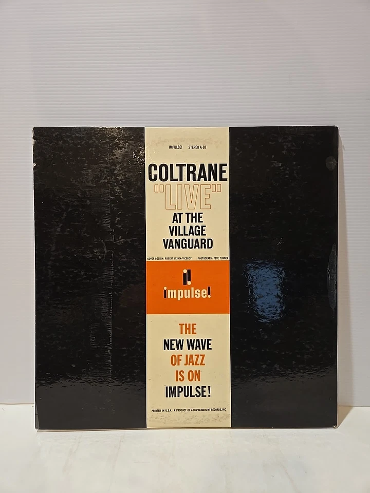 John Coltrane - Live At The Village Vanguard LP - Impulse - AS-10 Stereo - Image 2 of 4