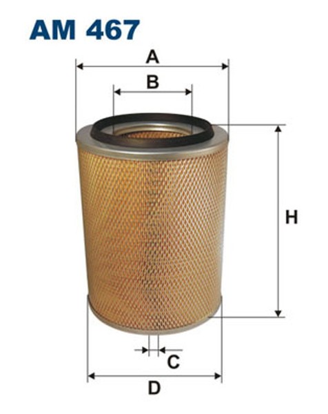 Filtron Luftfilter AM 467 Filtereinsatz FüR PA Iveco MK Magirus Haubenfahrzeuge-image
