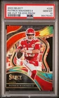 2023 PANINI SELECT DIE-CUT TIE-DYE PRIZM #226 PATRICK MAHOMES II 6/25 PSA 10