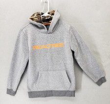 Realtree Hoodie Youth Large 14/16 Gray Camo Lined Pullover Sweatshirt Outdoors