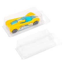 Platinum Protectors Clamshell Case for Loose Hot Wheels and Matchbox Cars 10...