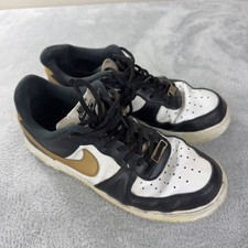 Nike Air Force Black Gold for sale