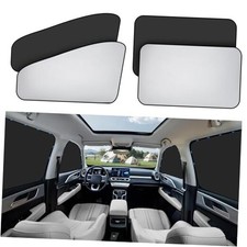 Car Window Sun Shade - Blackout Shade for Side Windows, Protects Matte Silver