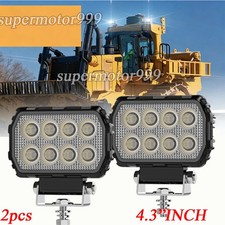 LED Work Lights 12v Flood Lamp pods fit Truck,Tractor,Crane,bulldozer Lighting