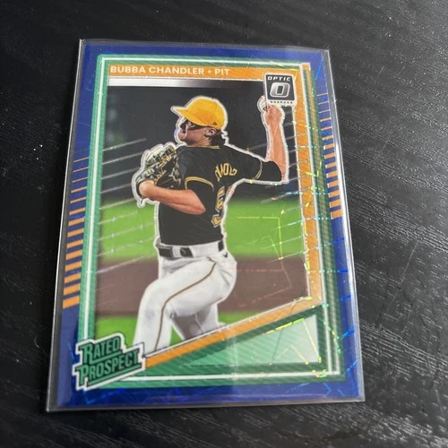2025 Donruss Bubba Chandler Rated Prospects Optic Blue Velocity #193 Pirates