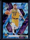 2024-25 Prizm Black Luka Doncic Fractal Blue Ice Prizm #7/125 Lakers