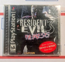 Capcom Resident Evil 3: Nemesis PS1  w/ Bonus Dino Crisis Demo Disc NTSC-U/C