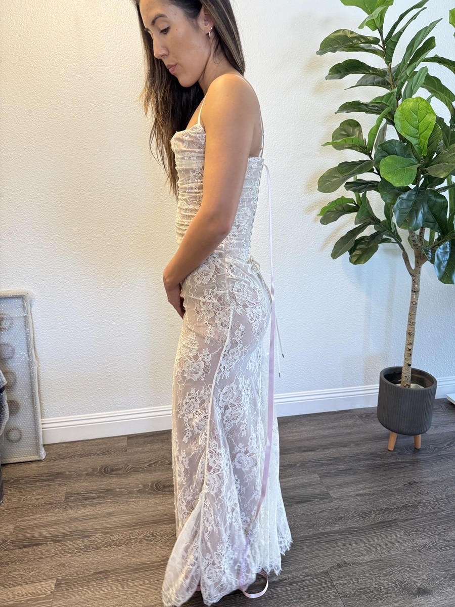 HOUSE OF CB | Artemis Long Sleeve Lace Maxi Dress in Vintage Cream | Size Small | eBay HOUSE OF CB | Artemis Long Sleeve Lace Maxi Dress in Vintage Cream | Size Small | eBay