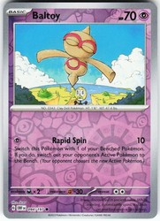 Baltoy 094/197 Obsidian Flames Reverse Holo Common