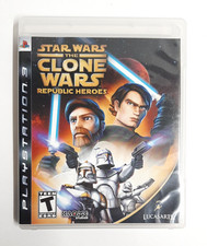 Star Wars The Clone Wars Republic Heroes PS3 PlayStation 3 Complete Tested