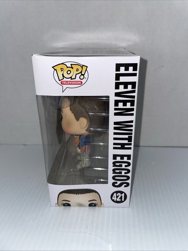Funko Pop! Vinyl: Stranger Things - Eleven with Eggos #421 - Picture 2 of 6