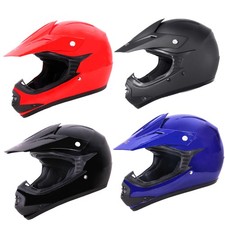 ZORAX ZOR-X15 Kids Motocross Helmet Motorbike Pit Dirt Bike MX Black Red Blue