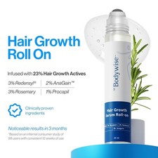 Be Bodywise Hair Growth Serum Roll On - 3 Rosemary, 3 Redensyl  2 - 25ml