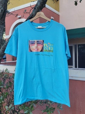 Vintage 2013 Fort Lauderdale Film Festival Shirt Size Large 