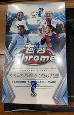2024-25 Topps Chrome UEFA Women’s Champion League Hobby Box Sealed 