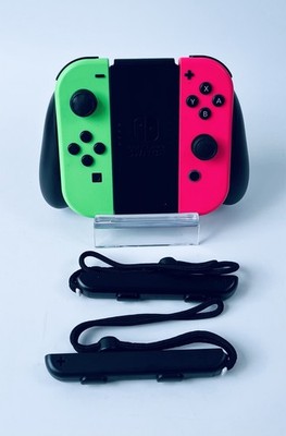 Nintendo Switch Splatoon 2 Edition Console Neon Pink & Green Joy