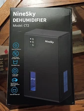 NINESKY DEHUMIDIFIER FOR HOME 85 OZ WATER TANK 800 SQ.FT CT2 - Black