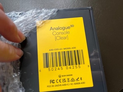 Analogue 3D FPGA Nintendo N64 In 4K Konsole Neu OVP