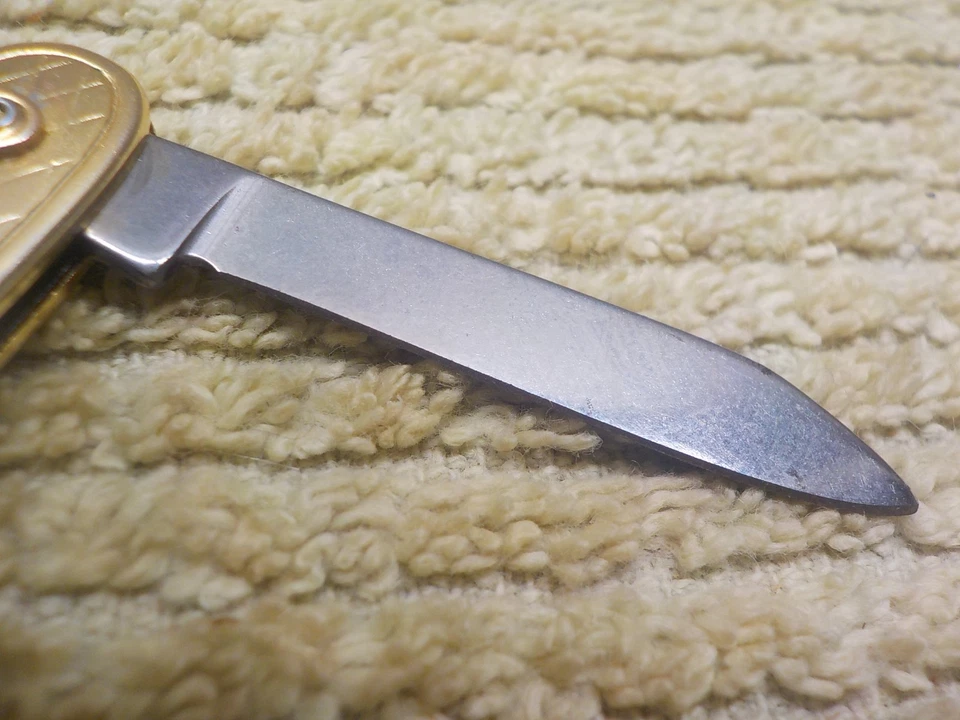 Navaja de Bolsillo Plegable Botella Coca Cola Dos Hojas Colonial Prov. RI Foto 4 de 4