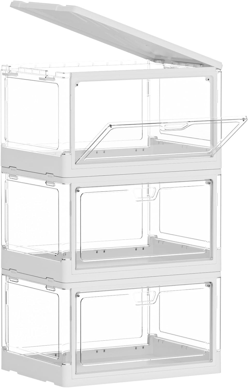 Органайзеры и ящики для хранения в шкафу SNSLXH, 3 упаковки, 24 кв. м - Белый