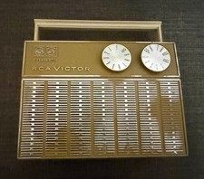 Vintage 1960 s RCA Victor Portable 8 Transistor Radio Model RGG 22N Untested