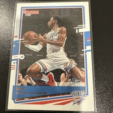 Shai Gilgeous-Alexander 2020-21 Donruss NBA - #195 - Oklahoma City Thunder
