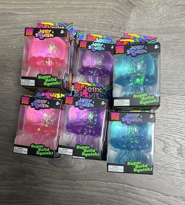 AUTHENTIC NeeDoh JELLY SQUISH Jellyfish ONE RANDOM COLOR Rare