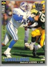 1995 Collector's Choice Player's Club #212 Pat Swilling Card