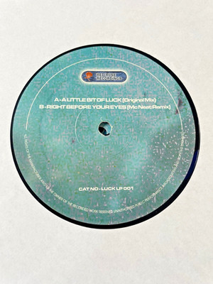 DJ Luck & MC Neat - A Little Bit Of Luck / Right Before Your Eyes 12'' Vinyl UKG