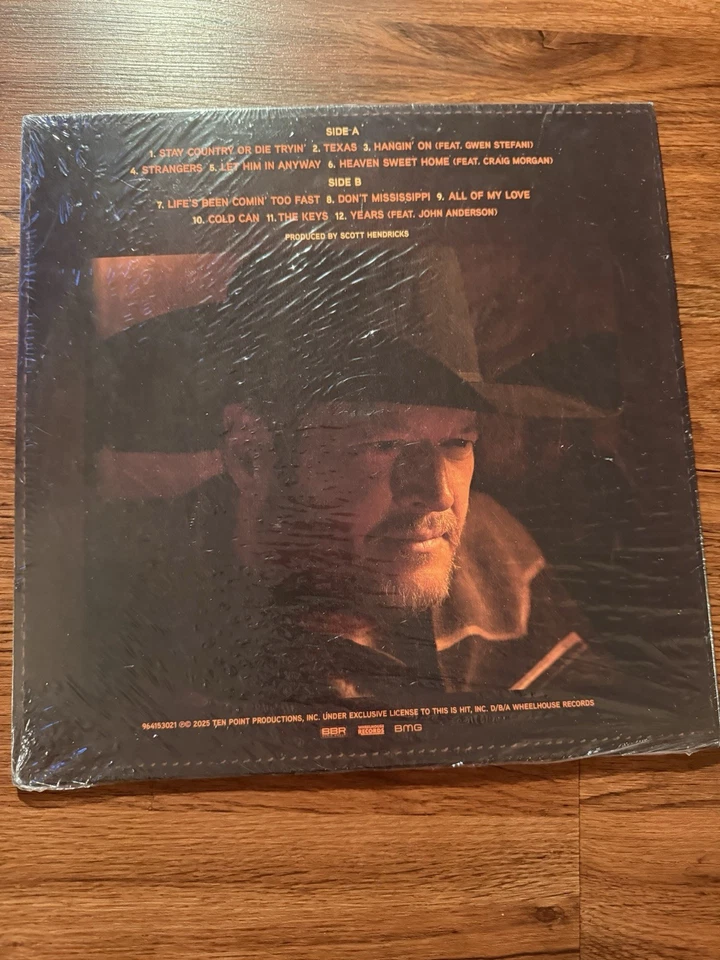 Blake Shelton - For Recreational Use Only LP Record 2025 Translucent Green Foto 2 de 2