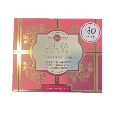 Laura Geller Flawless In A Flash Full Face Palette Blush, Bronzer, Highlighter