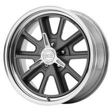 American Racing Vn427 Shelby Cobra 17x9.5 5x114.3 Et6 Gray Polish Barrel Qty 1