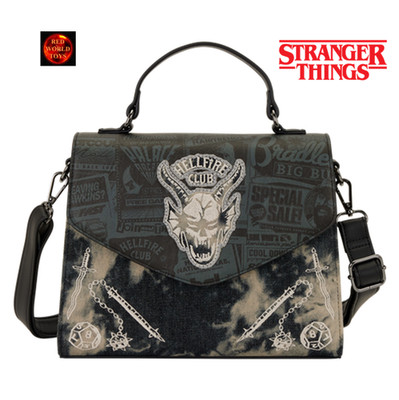 Loungefly Stranger Things Hellfire Club Crossbody or Hand Bag - Brand New