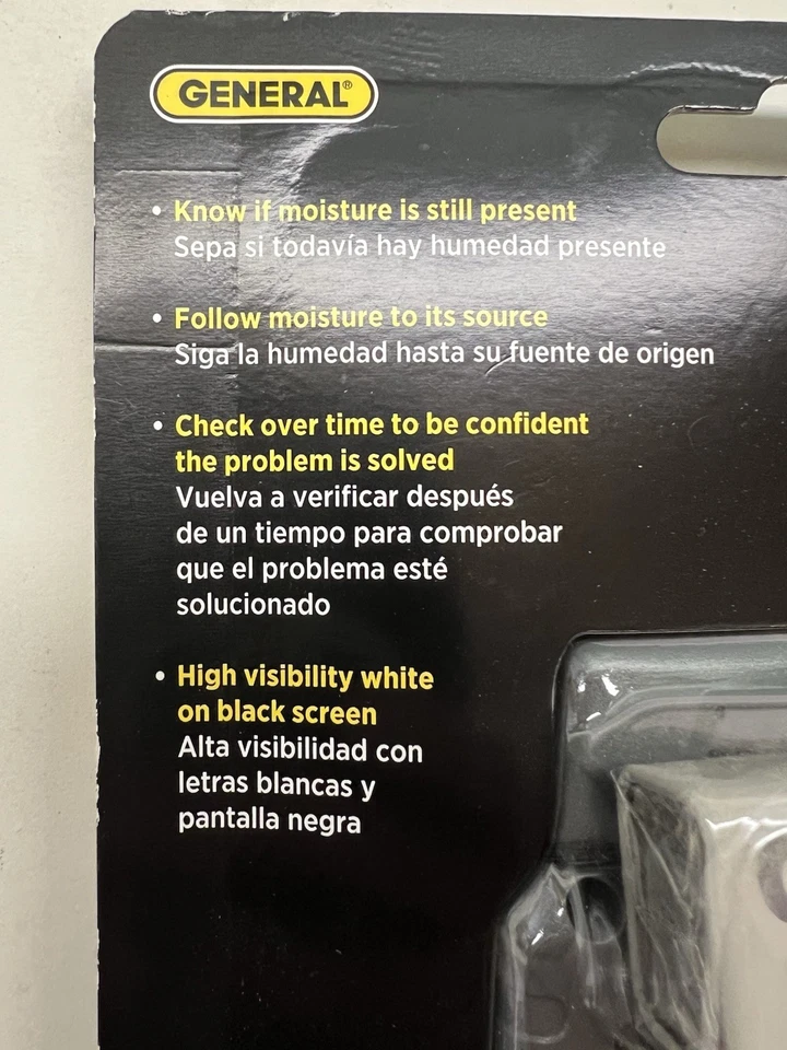 NEW General TS06 Bluetooth Moisture Meter +9V BATTERY INCLUDED Sealed - Image 3 of 4