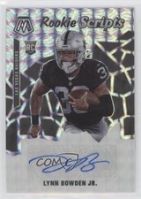 2020 Panini Mosaic Rookie Scripts Lynn Bowden Jr #RS29 Auto 0g27