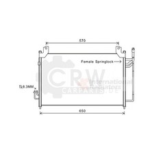 Condensateur Mazda CX-7