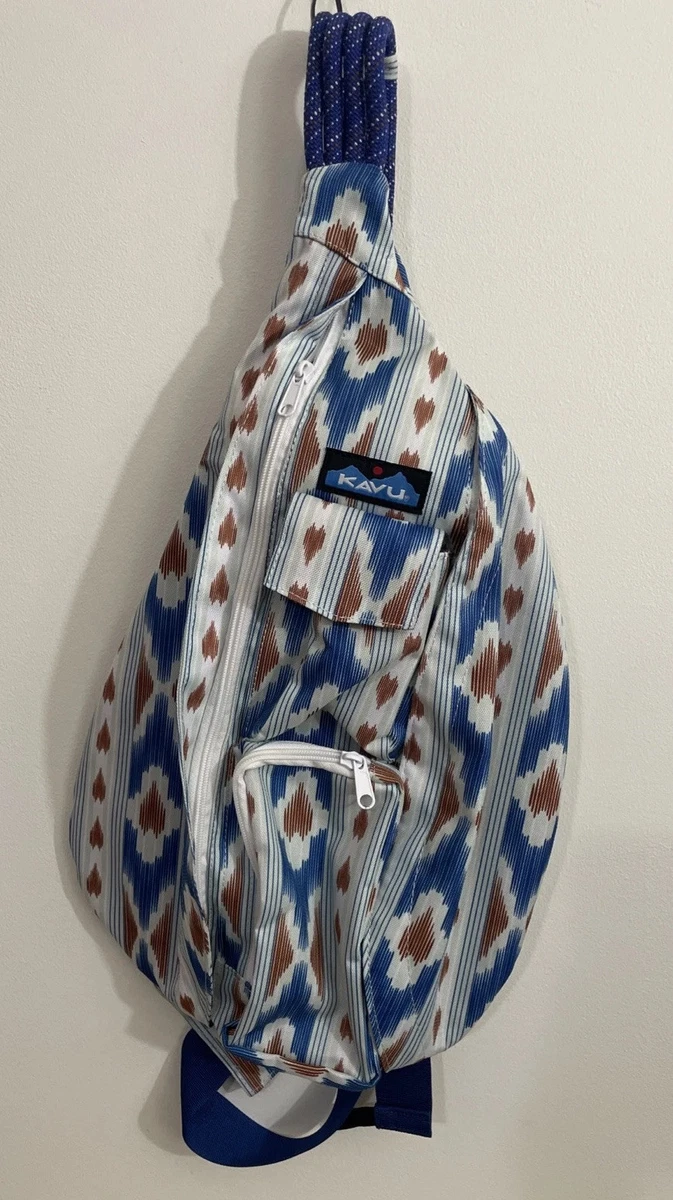 Kavu Original Rope Sling Bag Crossbody Backpack River Ikat  display picture 1