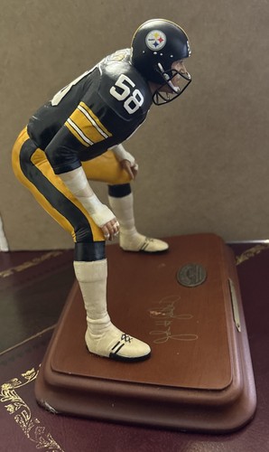 Figurines All Star Danbury Mint Pittsburgh Steelers légende Jack Lambert #58 HOF - Photo 4/9