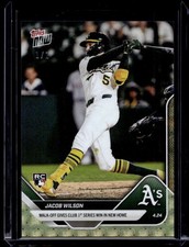 2025 Topps Now #104 Jacob Wilson FoilFractor #d 1/1 RC Rookie