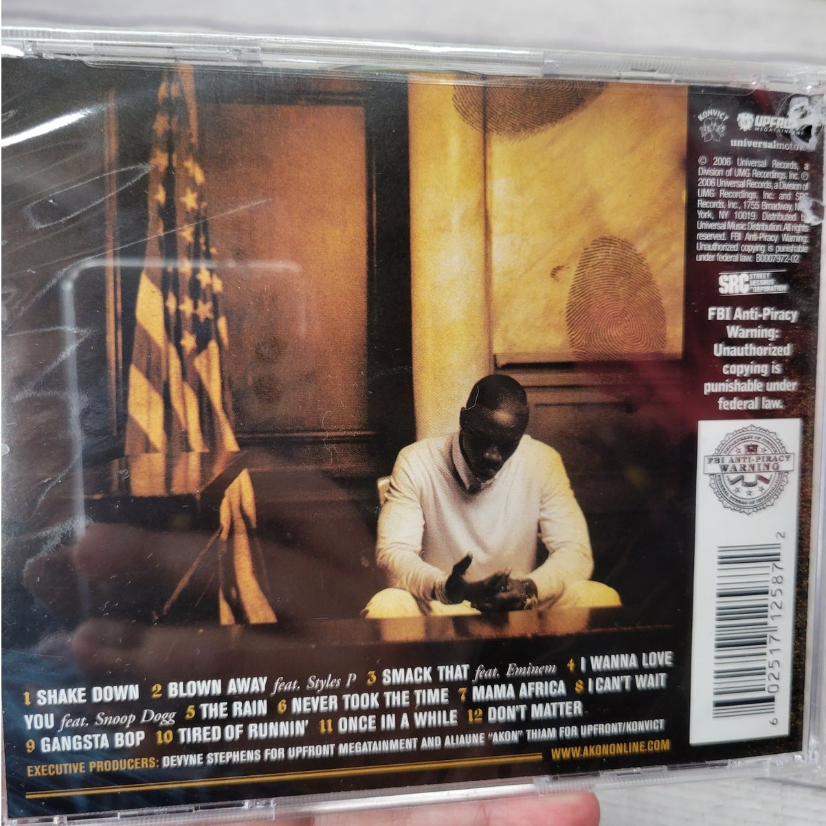 Akon Konvicted CD 2006 New in Packaging