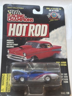 1997 Racing Champions Hot Rod Magazine:   Issue #4 '69 Olds 442 NIP