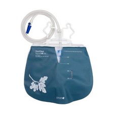 Urinary Drain Bag Fig Leaf Lite Anti-Reflux Valve Sterile 2000 mL Vinyl 2000 Ml