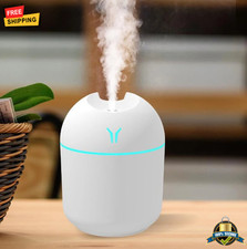 250ML USB Mini Air Humidifier Aroma Diffuser LED Ultrasonic Mist Maker